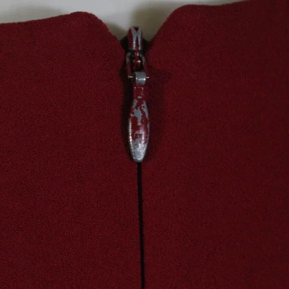 Theory Malkan Dress Size 4 Red - Picture 4 of 6